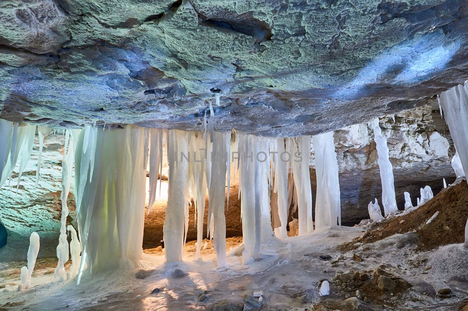 Pinezhsky karst caves in the Arkhangelsk region . High quality photo