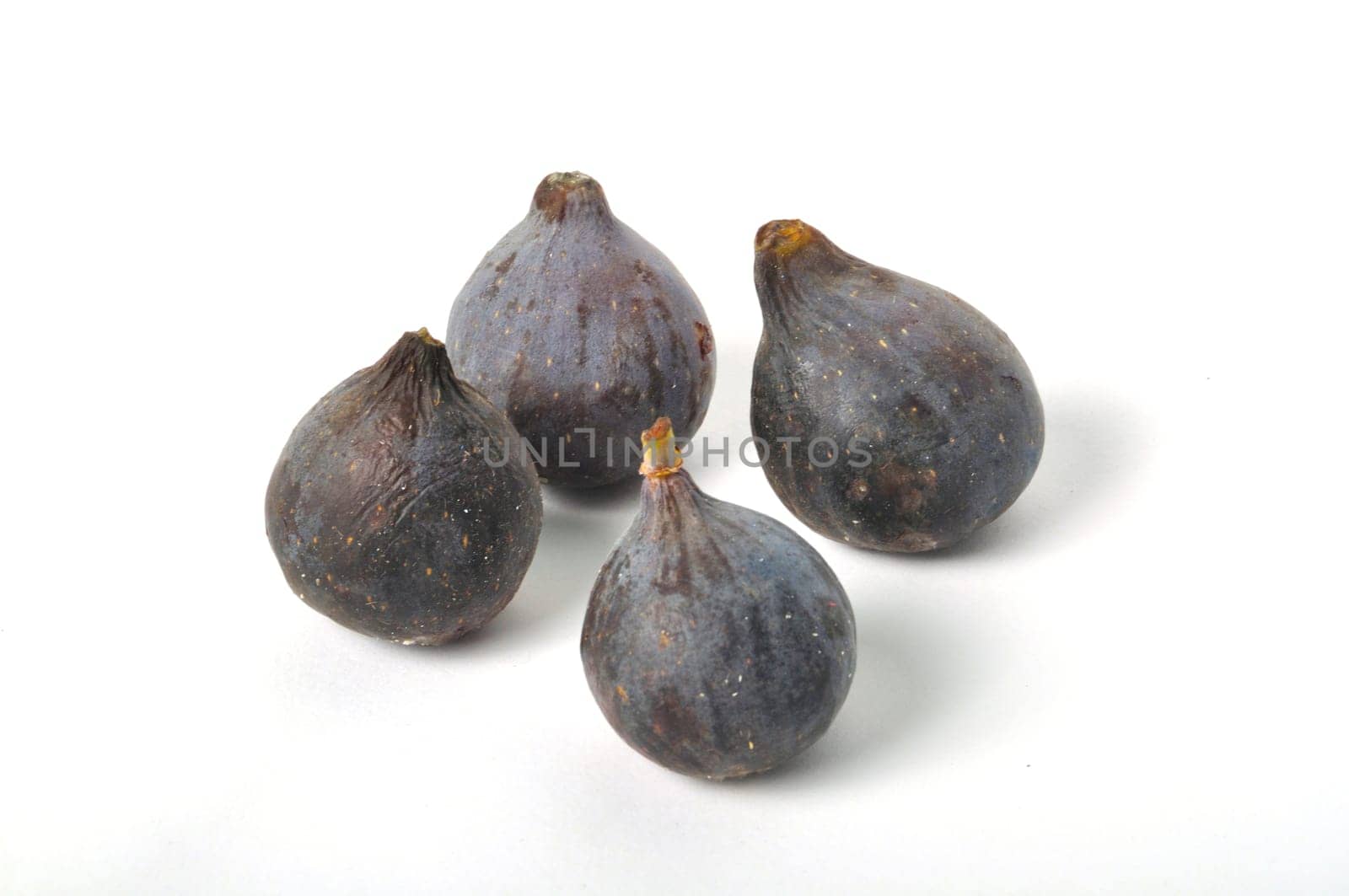 Spanish figs on a white background