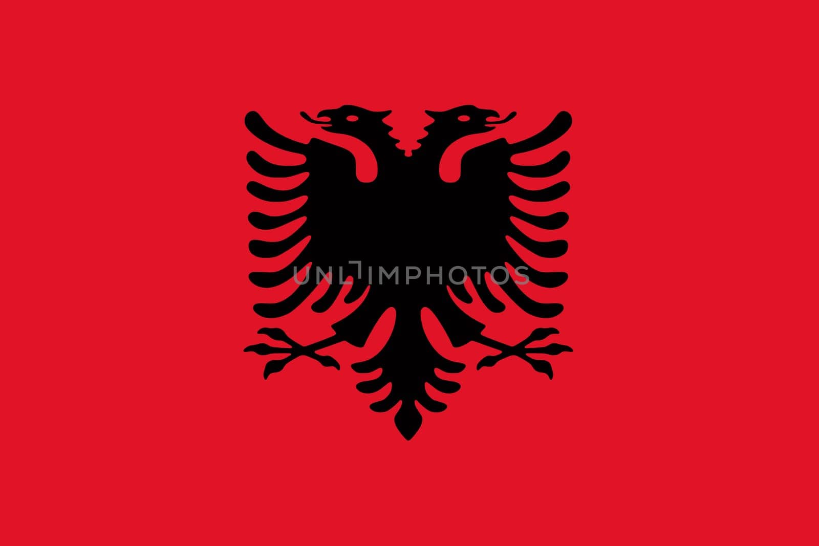 Flag of Albania background illustration large file