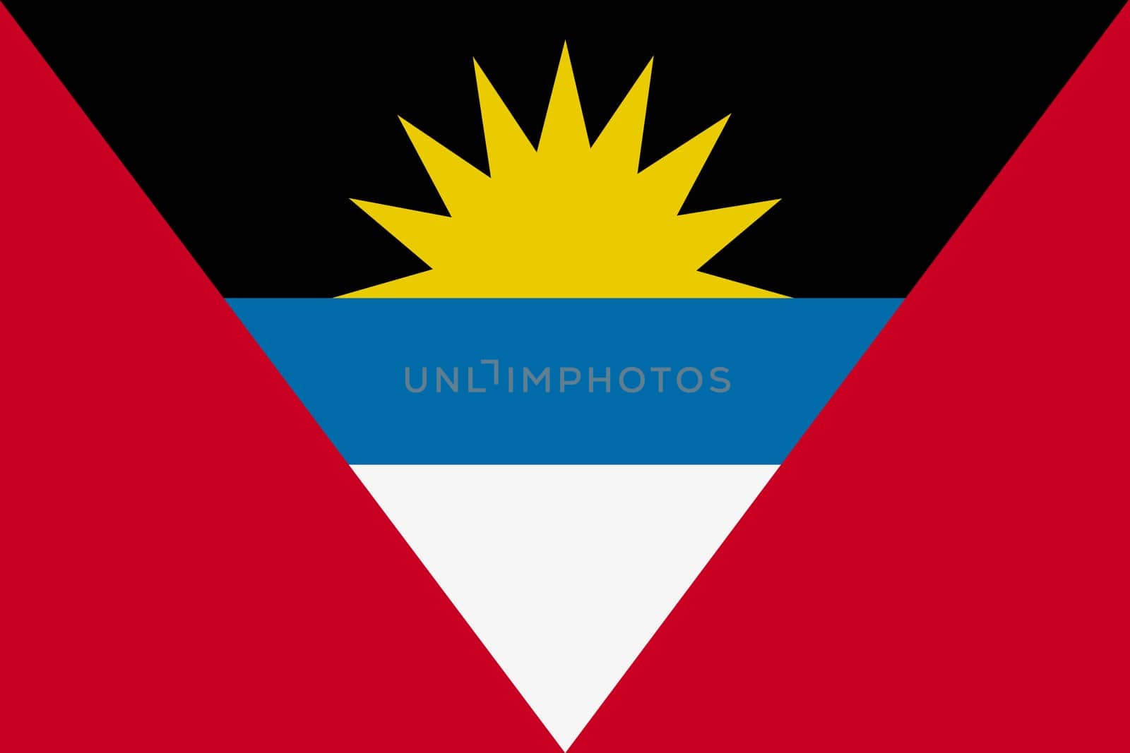 A flag of Antigua and Barbuda background illustration large file