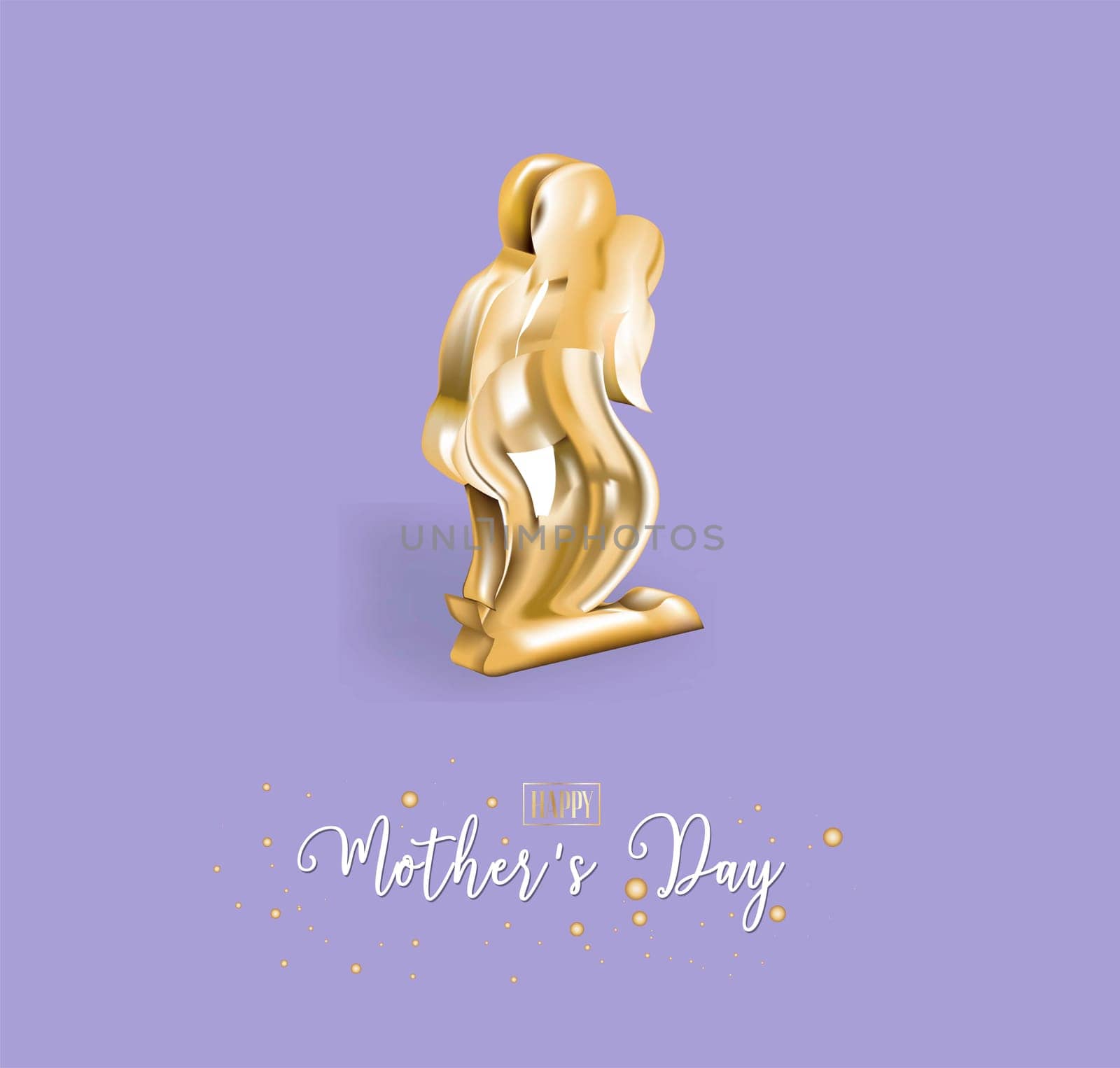 Mothers day on very peri background. Modern greeting poster. Invitation card, banner. Spring wedding invitation. Holiday greeting card design. Postcard design. Spring bouquet.fashion color of 2022