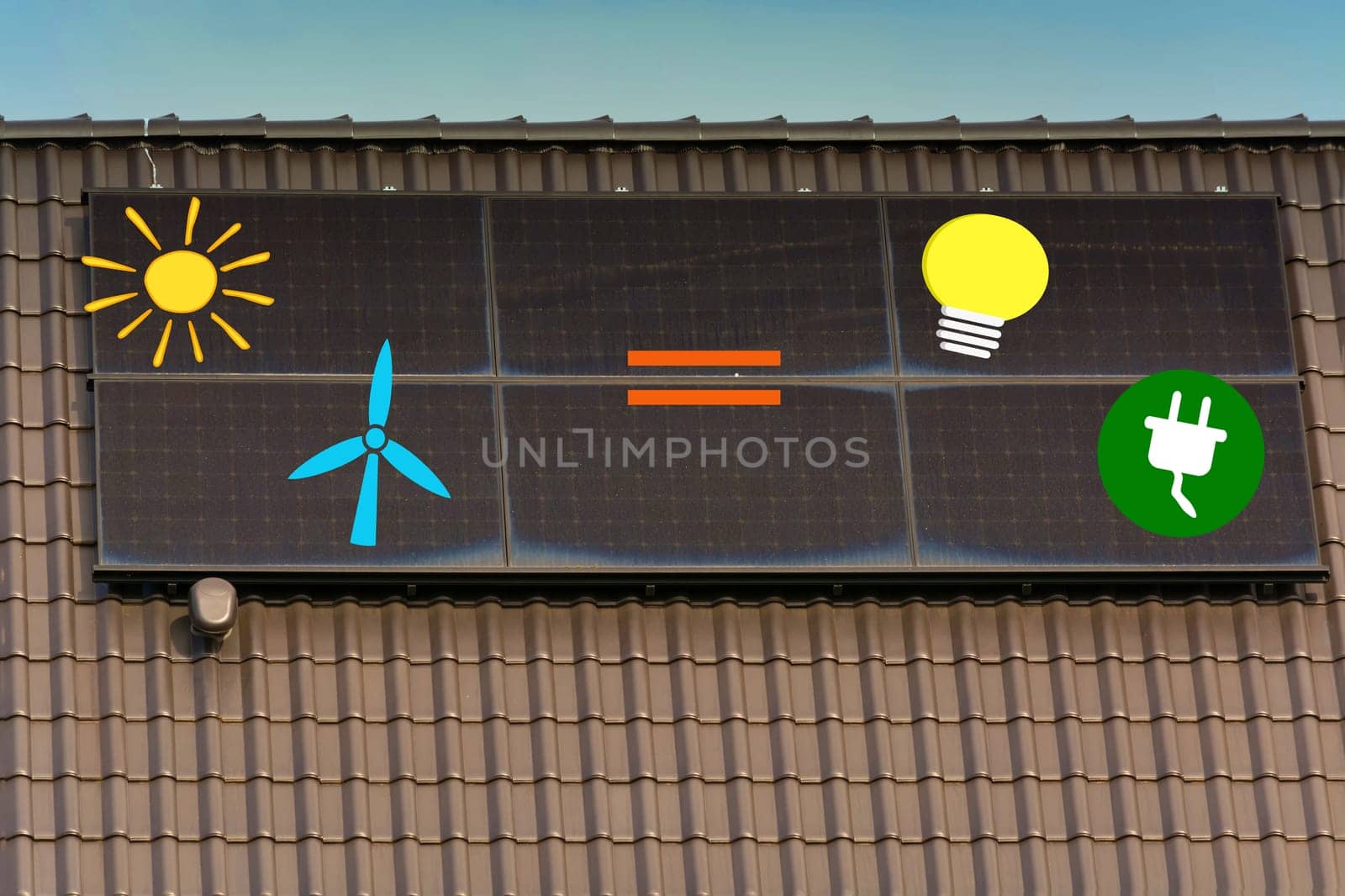 Solar panel, photovoltaic, alternative power source - concept of sustainable resources