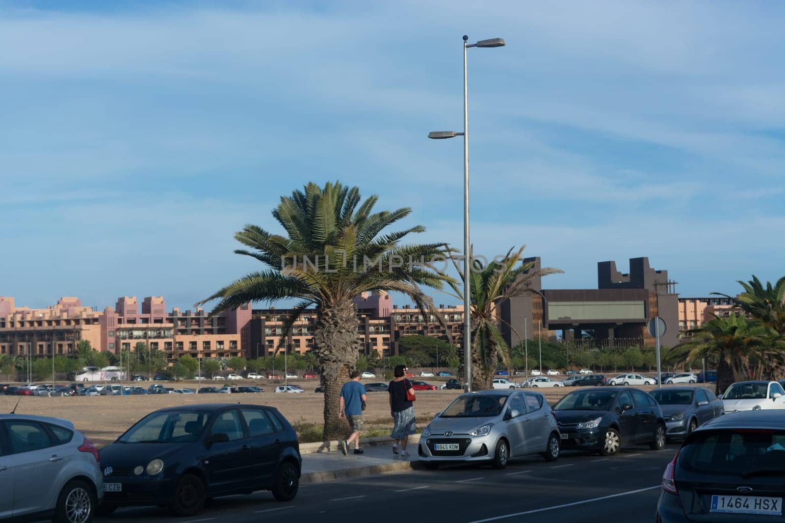 CRAN CANARIA, MELONERAS - NOVEMBER 13, 2019:.Luxury hotel in Gran Canaria, Spain. Famous luxury hotel in Gran Canaria, Spain
