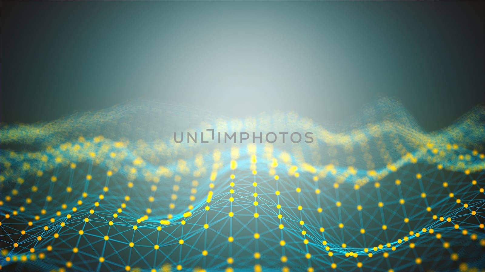 Waves of digital analysis of data sets with 3d render visualization. Futuristic observation of fluctuations in web research and experimentation. Financial forecasting of exchange flows.