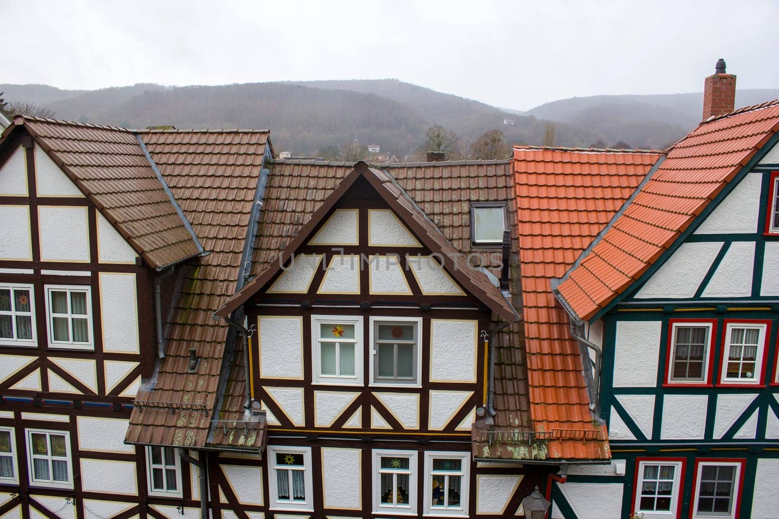 The Town of Bad Sooden-Allendorf in the Werra Valley in Germany, Hessen