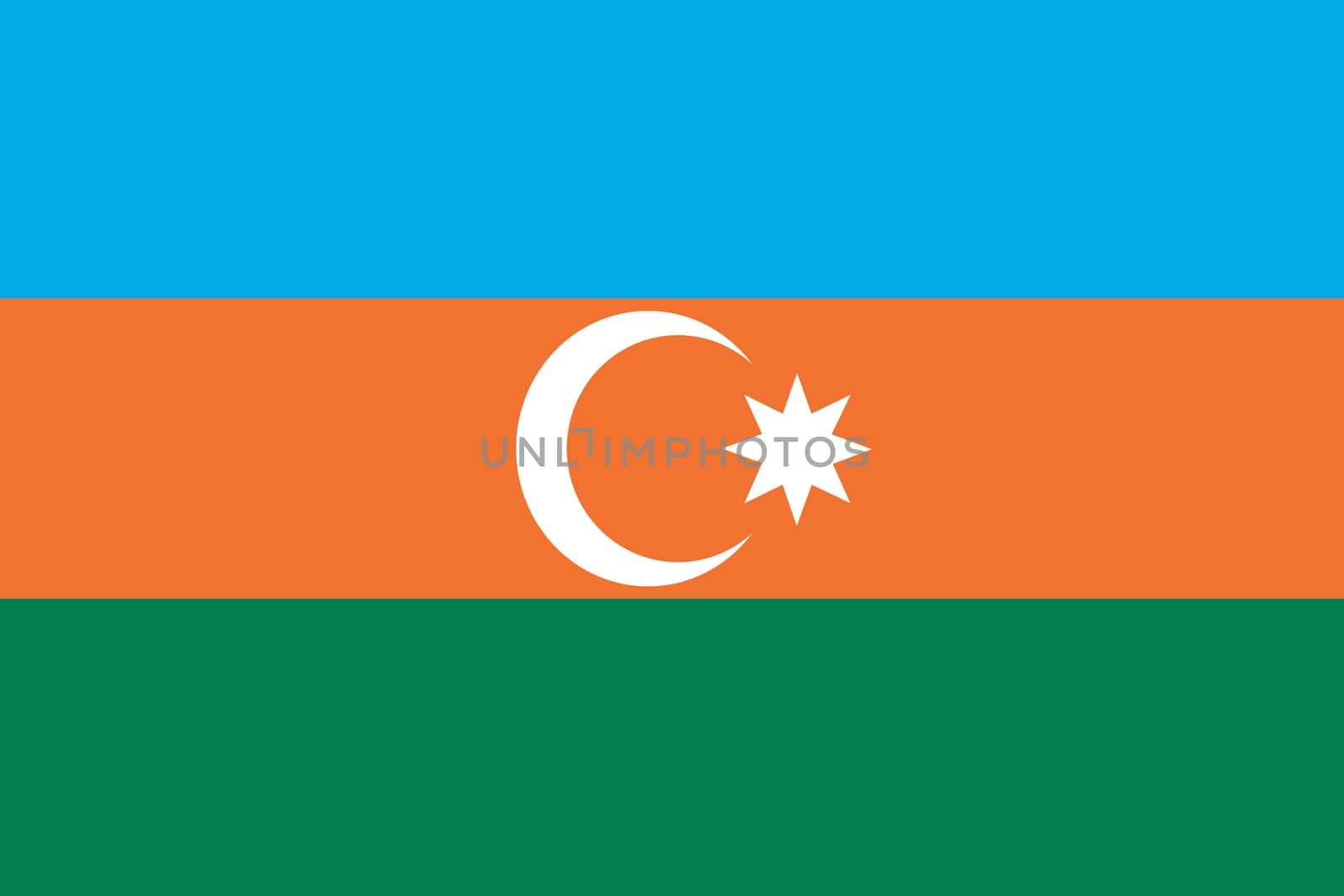An Azerbaijan Flag background illustration large file