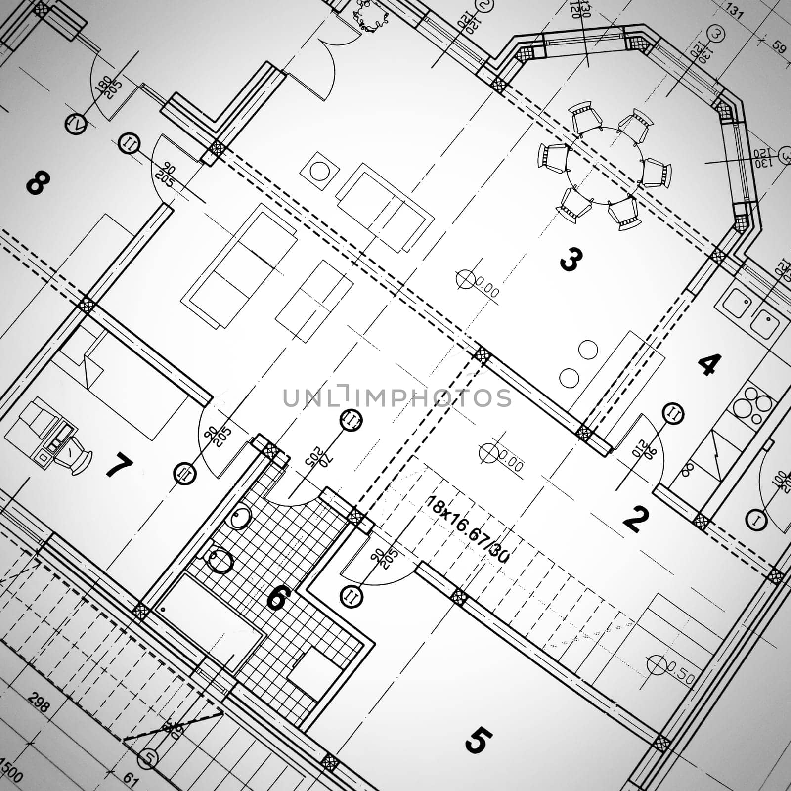 Part of architectural project