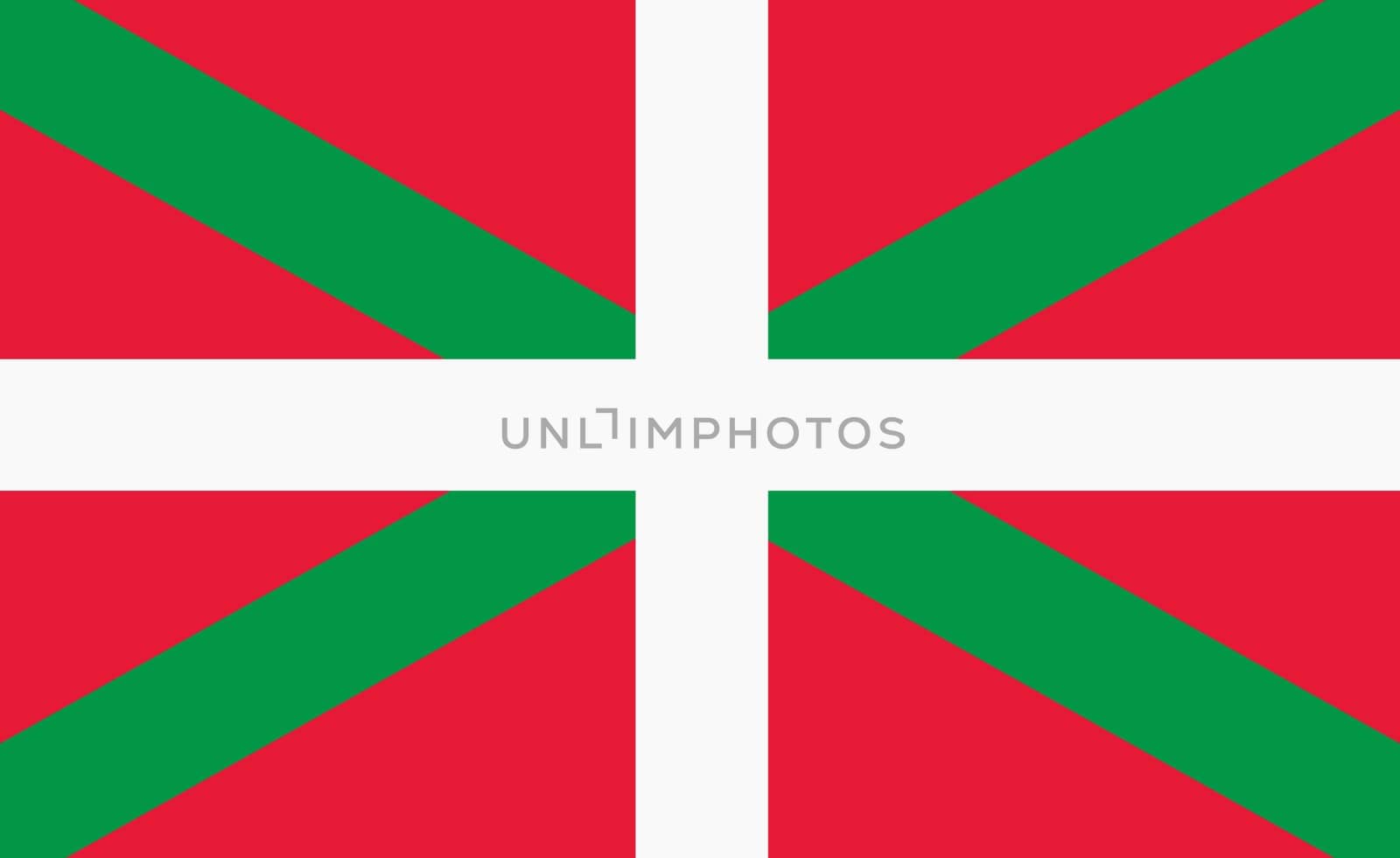A Basque region flag background illustration large file