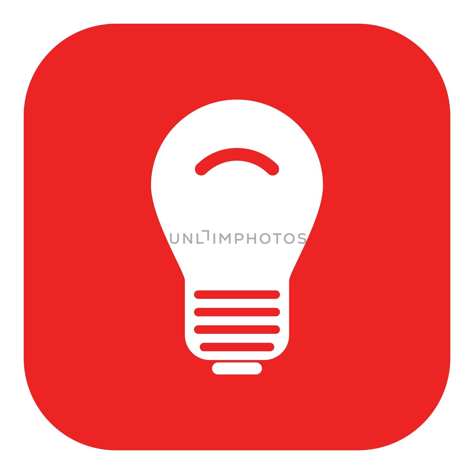 Light bulb and app icon