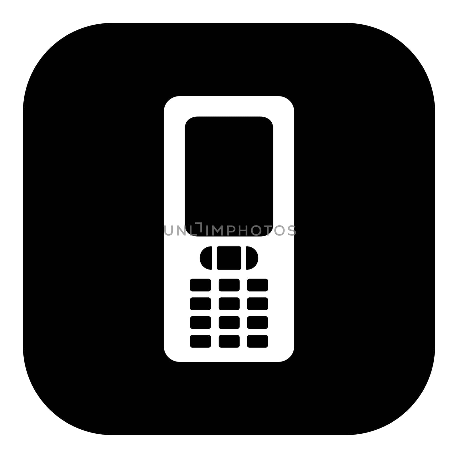 Mobile phone and app icon