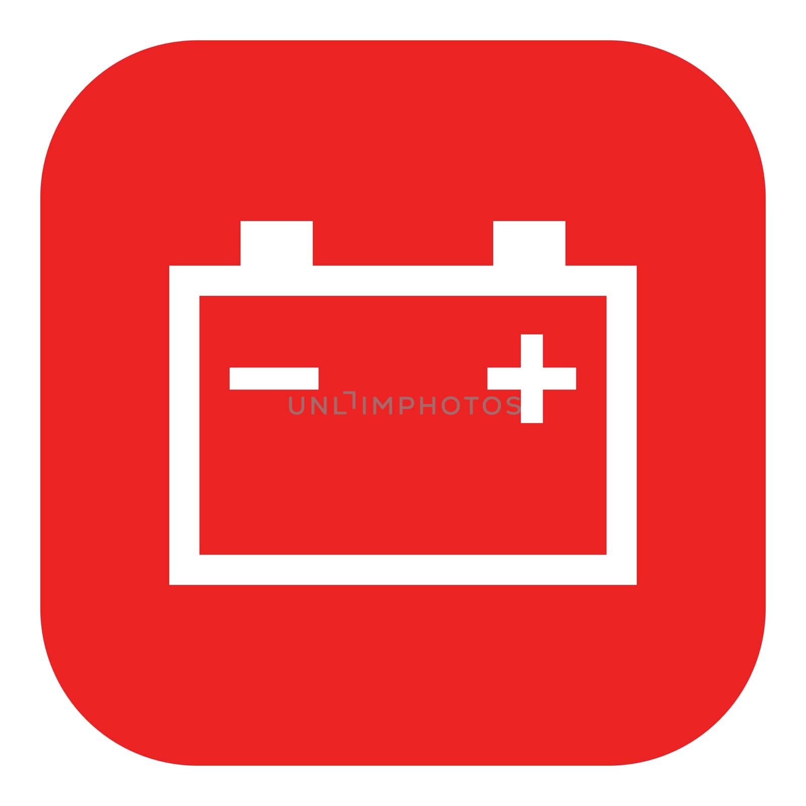 Car battery and app icon