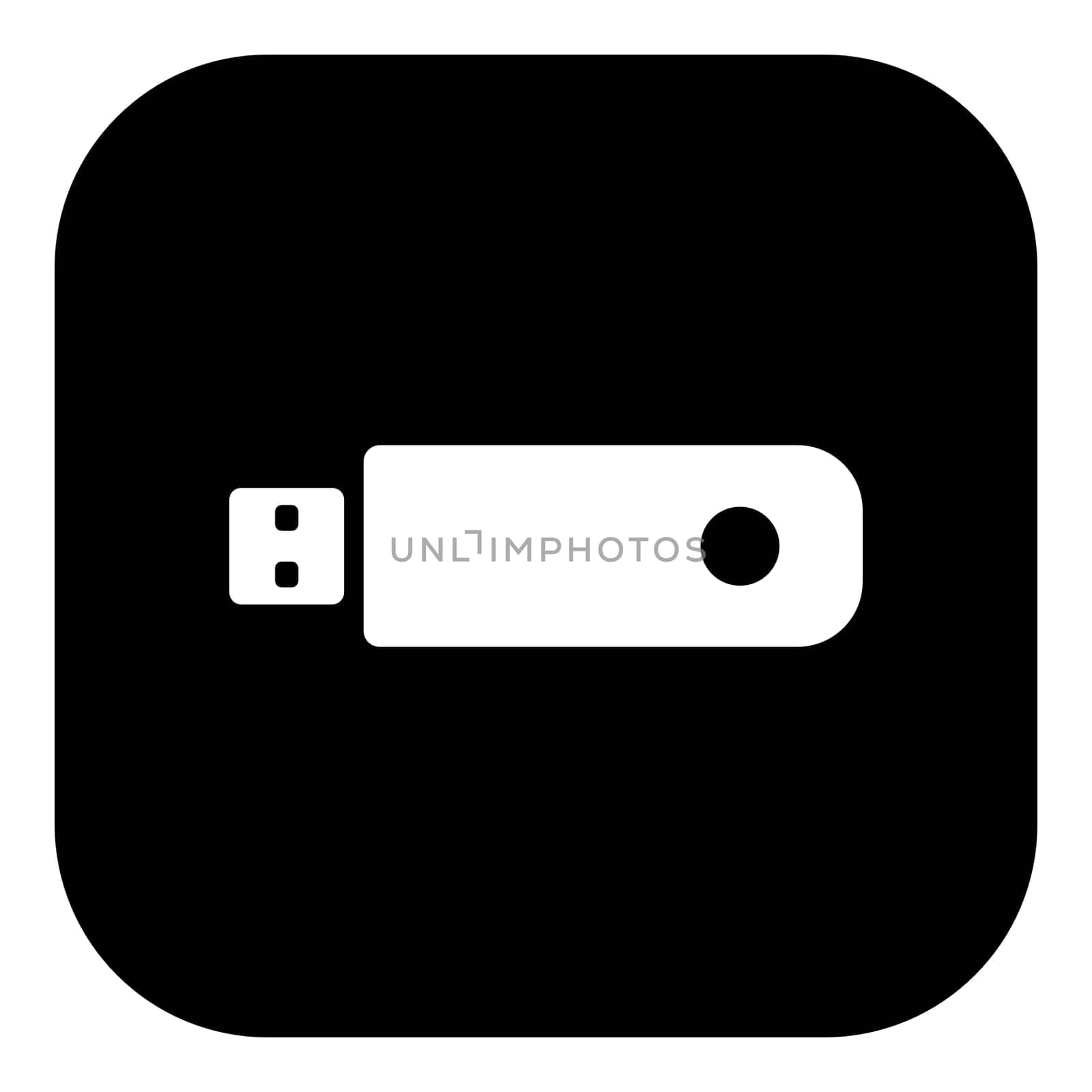USB stick and app icon