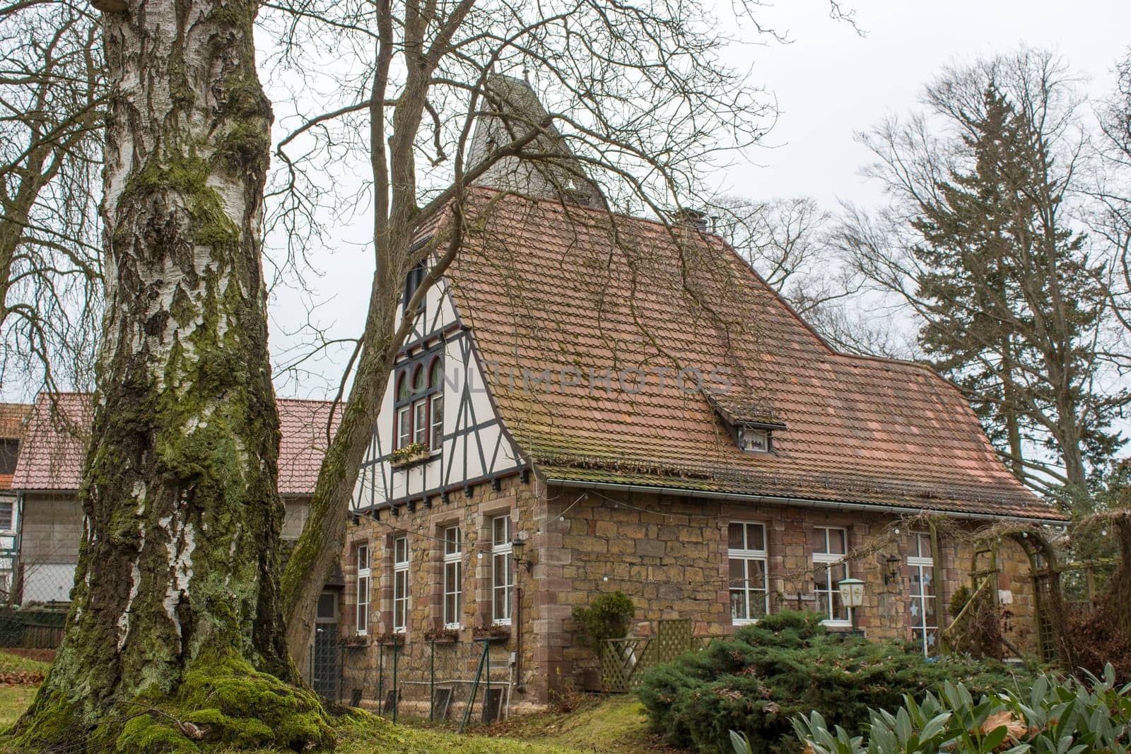 old house in Korbach - officially the Hanseatic City of Korbach, Germany