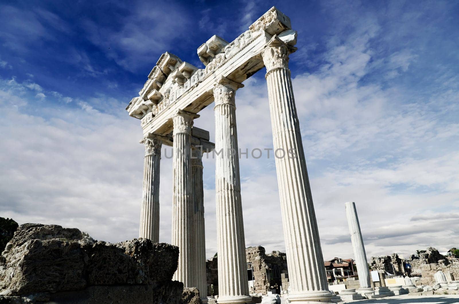 Temple of Apollo in Side, Turkey