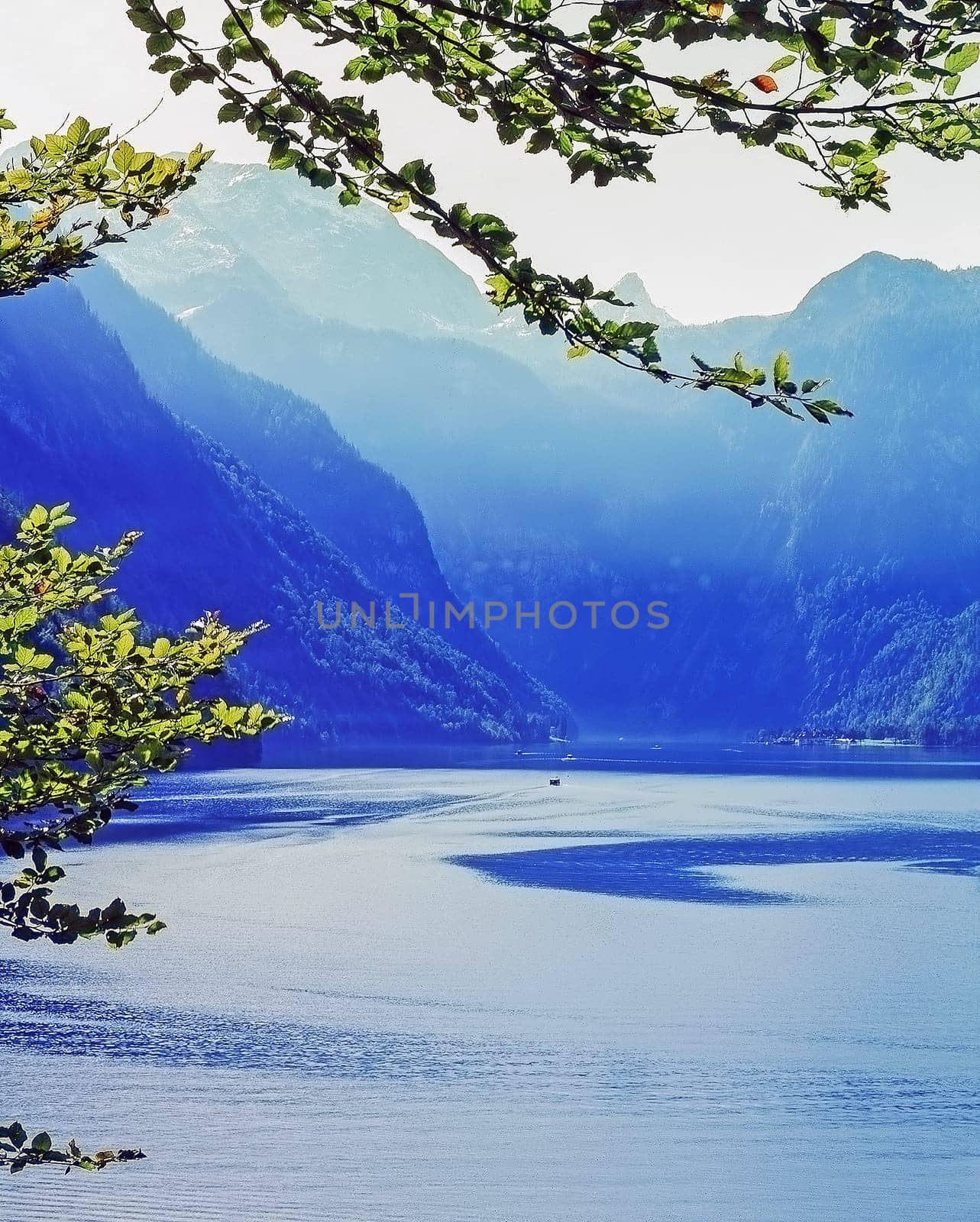Lake Konigsee in Bavaria, Germany