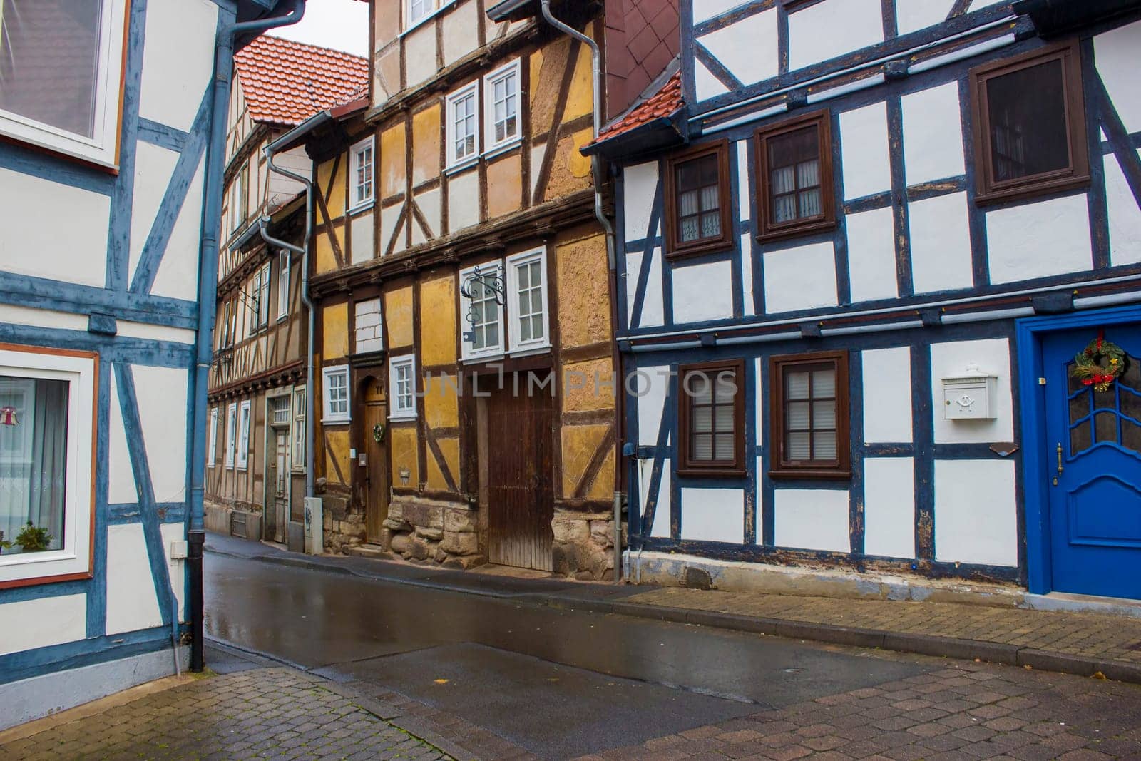The Town of Bad Sooden-Allendorf in the Werra Valley in Germany, Hessen