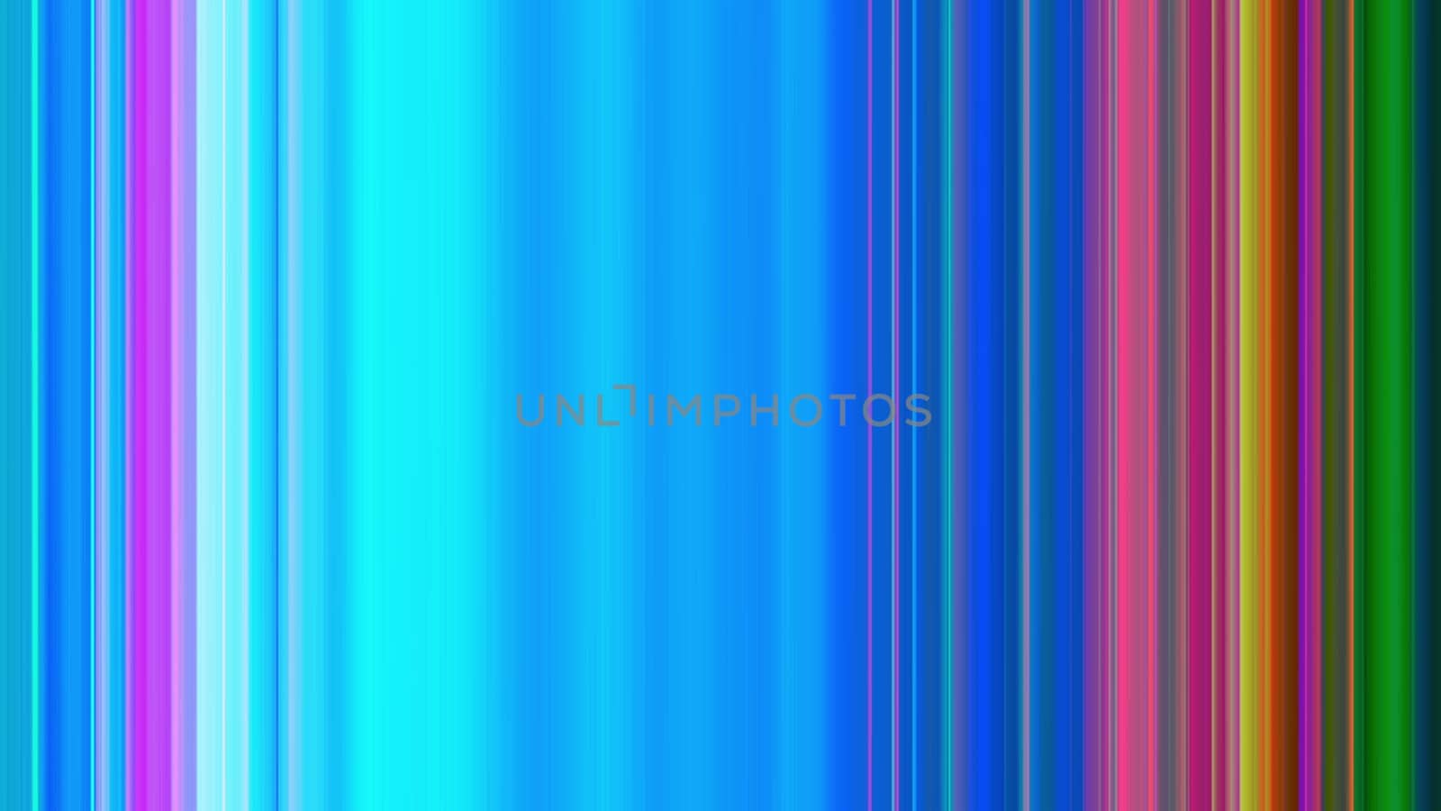Gradient 3d render stripes of light of various sizes and tones. Changing creative textures of trendy cyber interior. Rays of light with polarity and straight bundle elements.