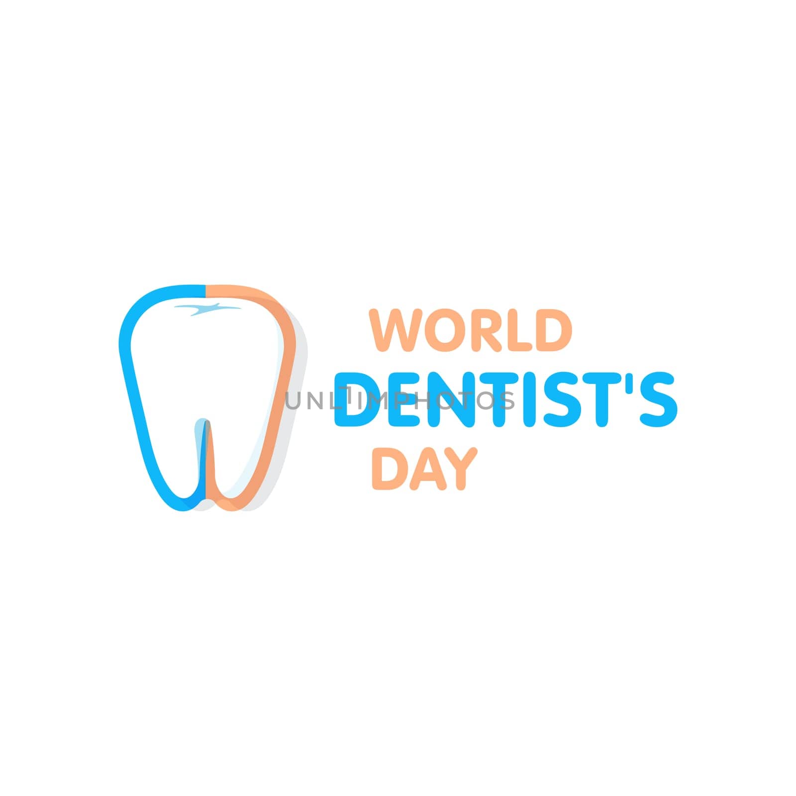 World Dentist's Day. Dental clinic logo. Vector Dentist logo. Dental clinic logo.