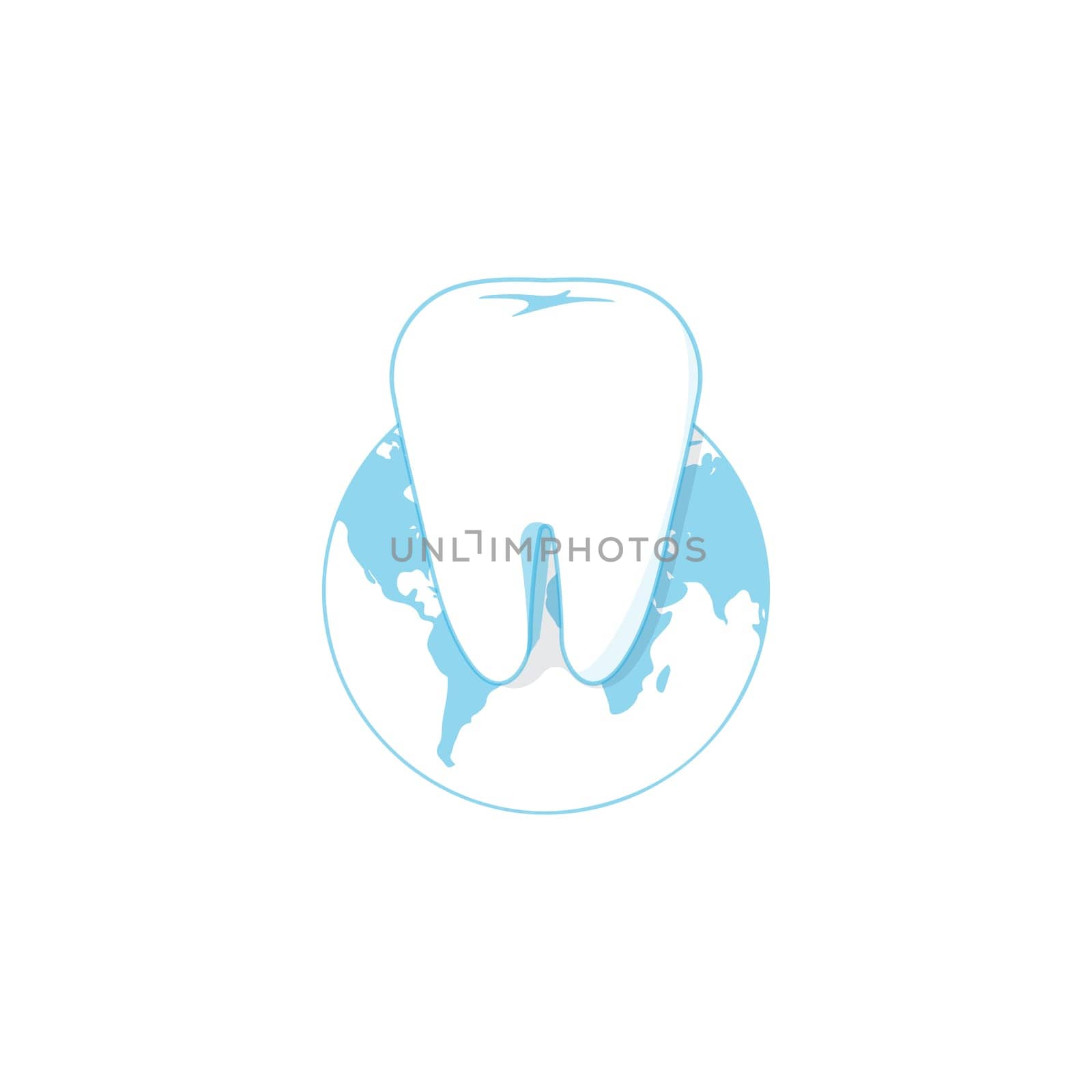 World Dentist's Day. Dental clinic logo. Vector Dentist logo. Dental clinic logo.