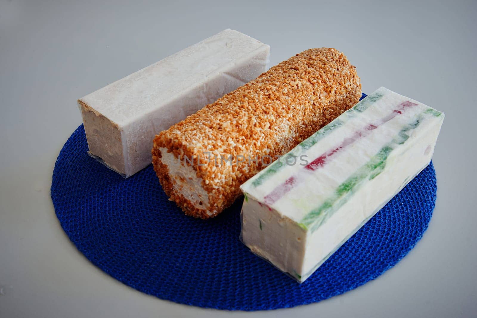a mediterranean food healthy composed design