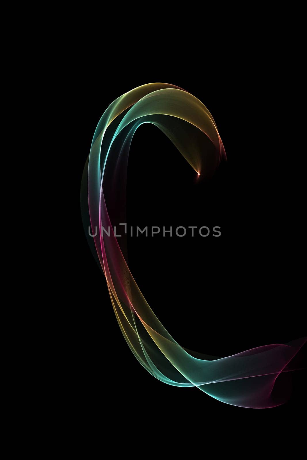 Abstract wave vector background, rainbow waved lines for brochure, website, flyer design. Spectrum wave color. Smoky color wave. Wavy line color