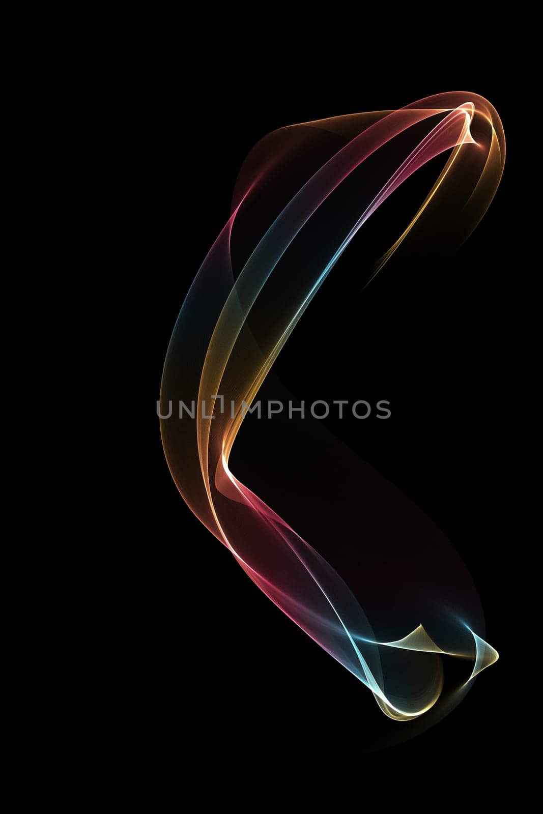 Abstract wave vector background, rainbow waved lines for brochure, website, flyer design. Spectrum wave color. Smoky color wave. Wavy line color