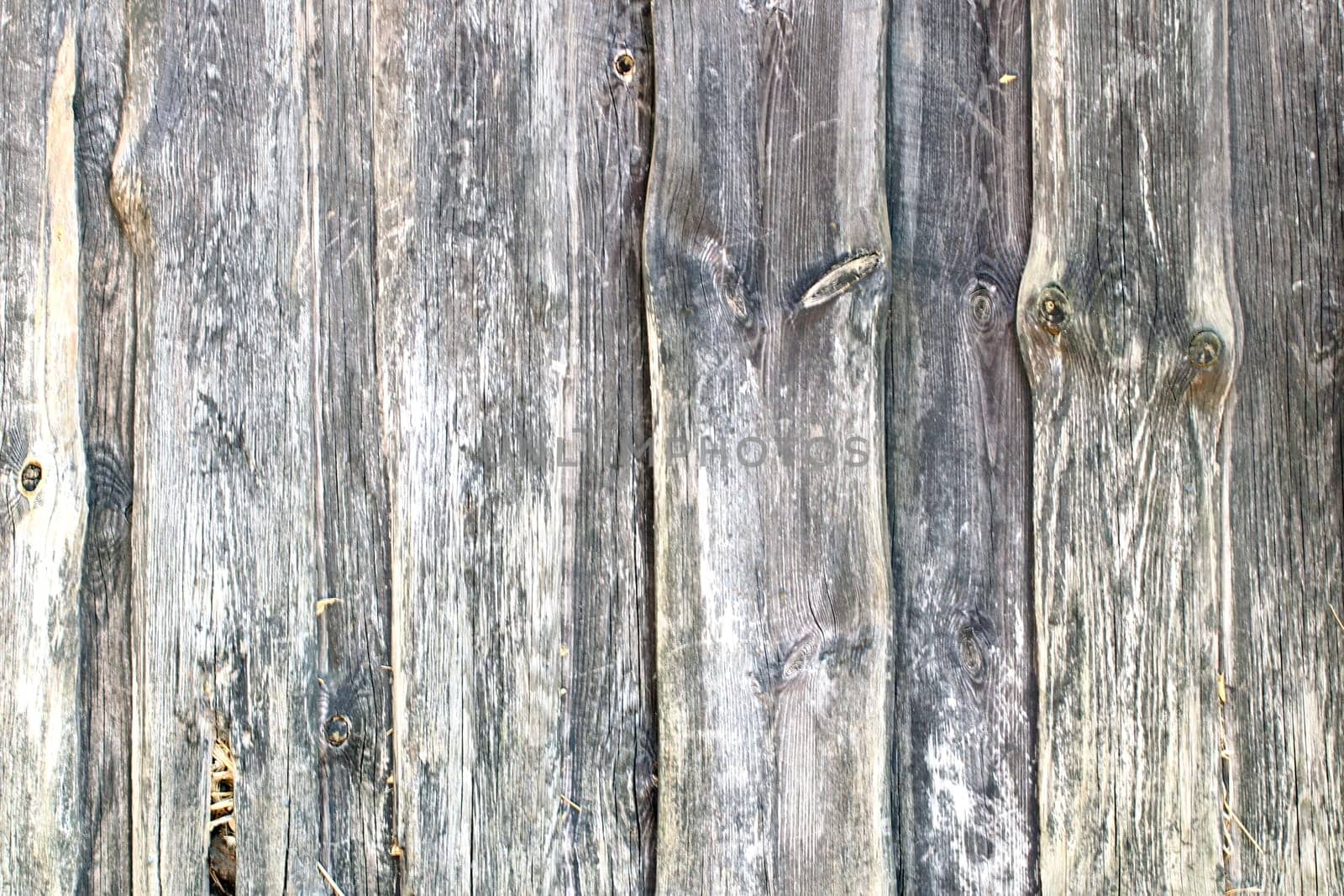 Wood texture background. Close-up of an old wood fragment planks with a weathered surface.