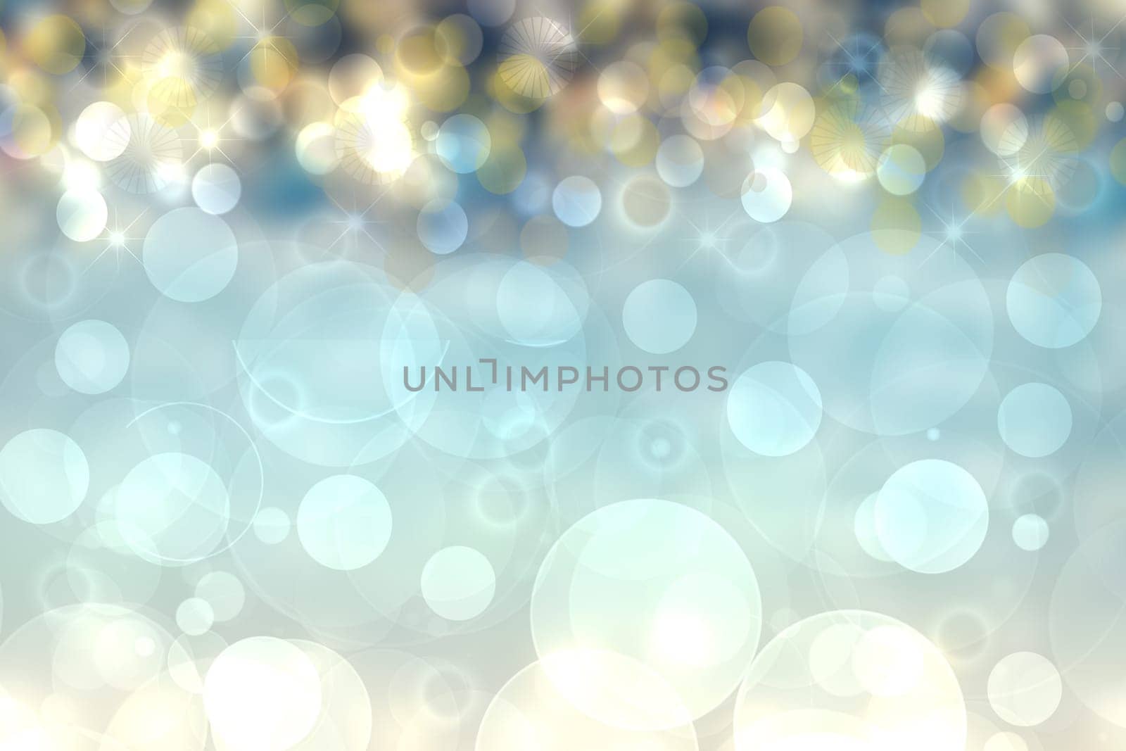 Abstract blurred fresh vivid spring summer light delicate pastel beige blue yellow pink bokeh background texture with bright circular soft color lights. Beautiful backdrop illustration.