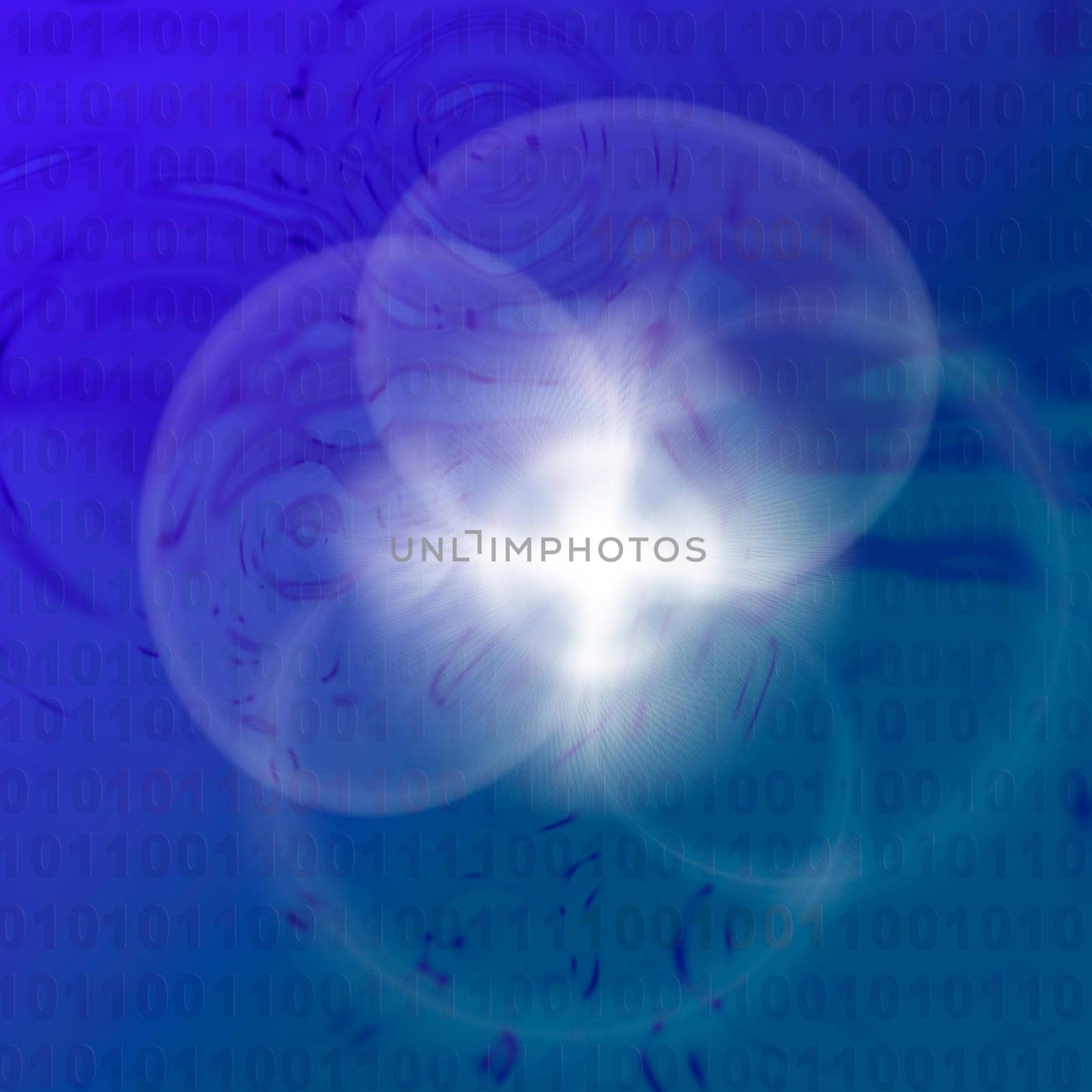 abstract blue background illustration
