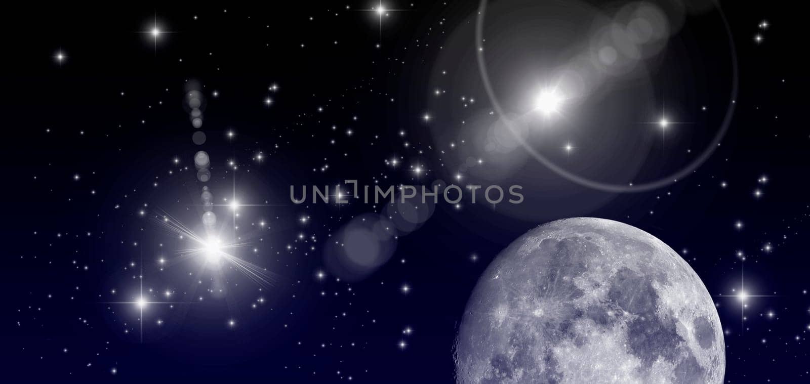 cosmos - a abstract space illustration - a background