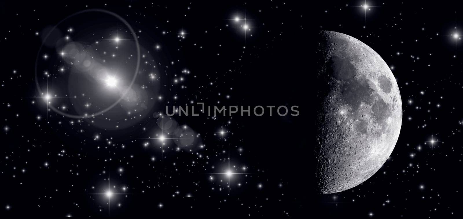 cosmos - a abstract space illustration - a background