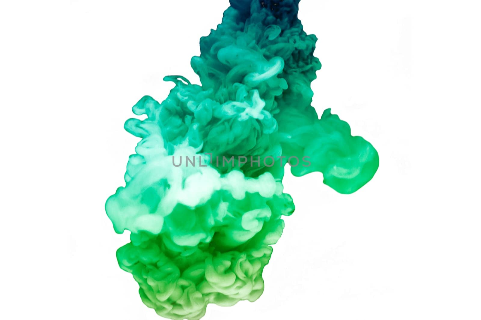 abstract powder splatted background. Colorful powder explosion on white background. Colored cloud
