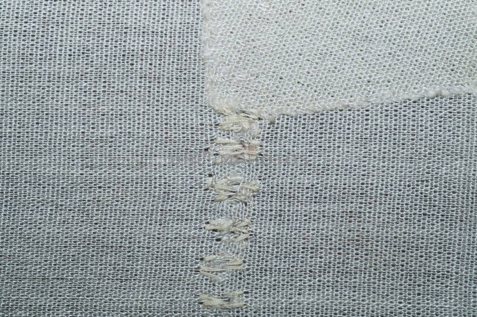 Gray fabric close up. textile background. cloth backdrop