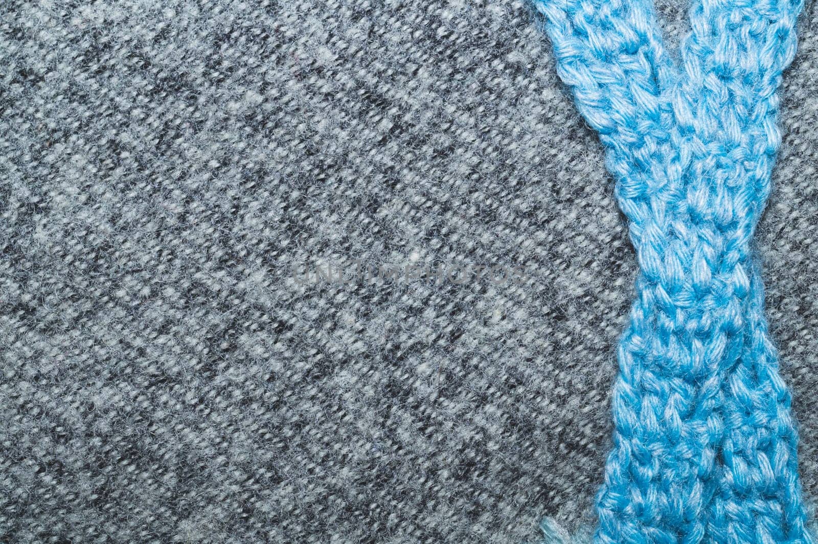 Detail of fabric craft work. textile background. cloth backdrop
