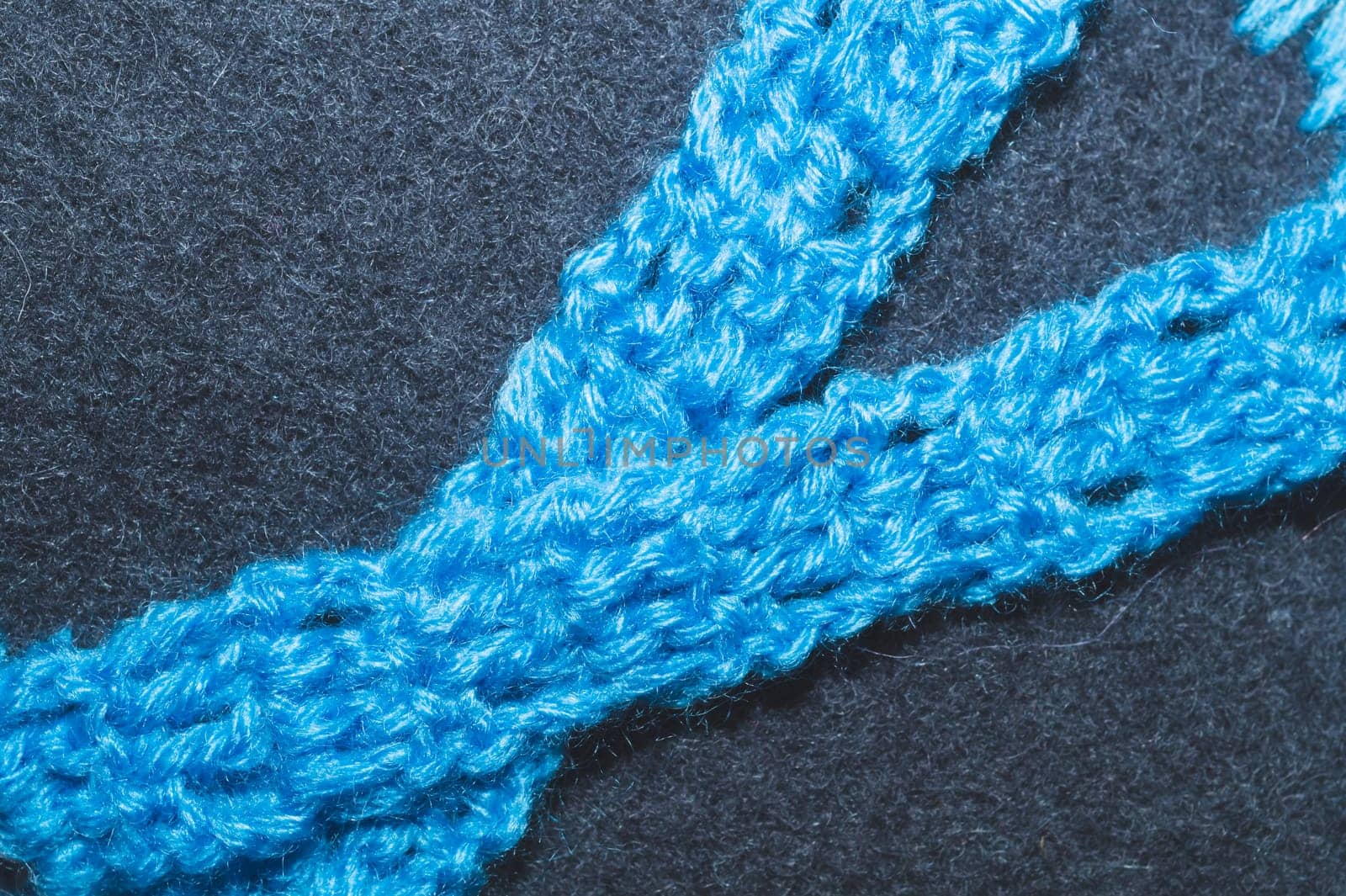 Detail of fabric craft work. textile background. cloth backdrop