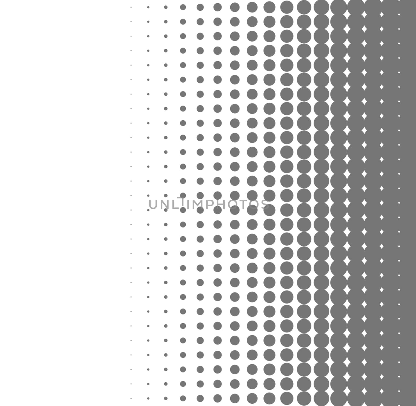 Gradient dotted background banner template grey and white