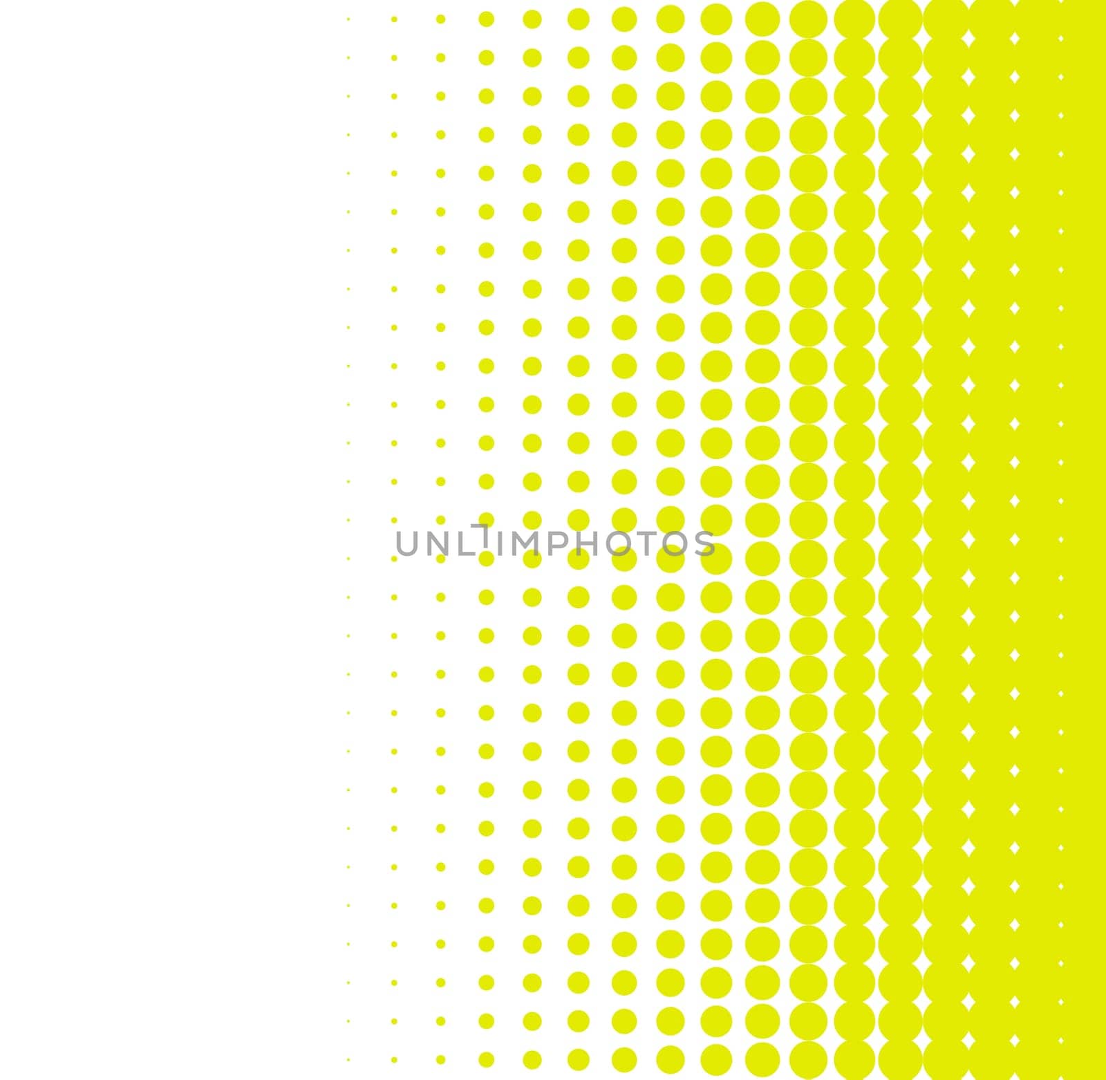 Gradient dotted background banner template green yellow and white