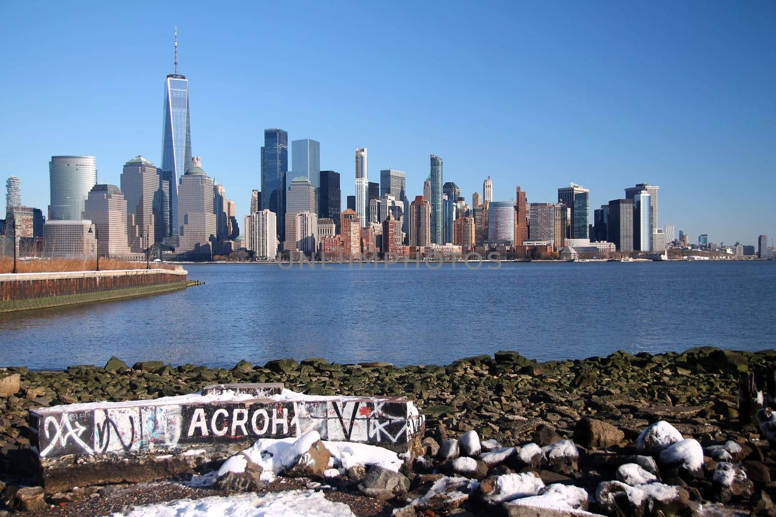Downtown Manhattan captured from Liberty State Park in Jersey City