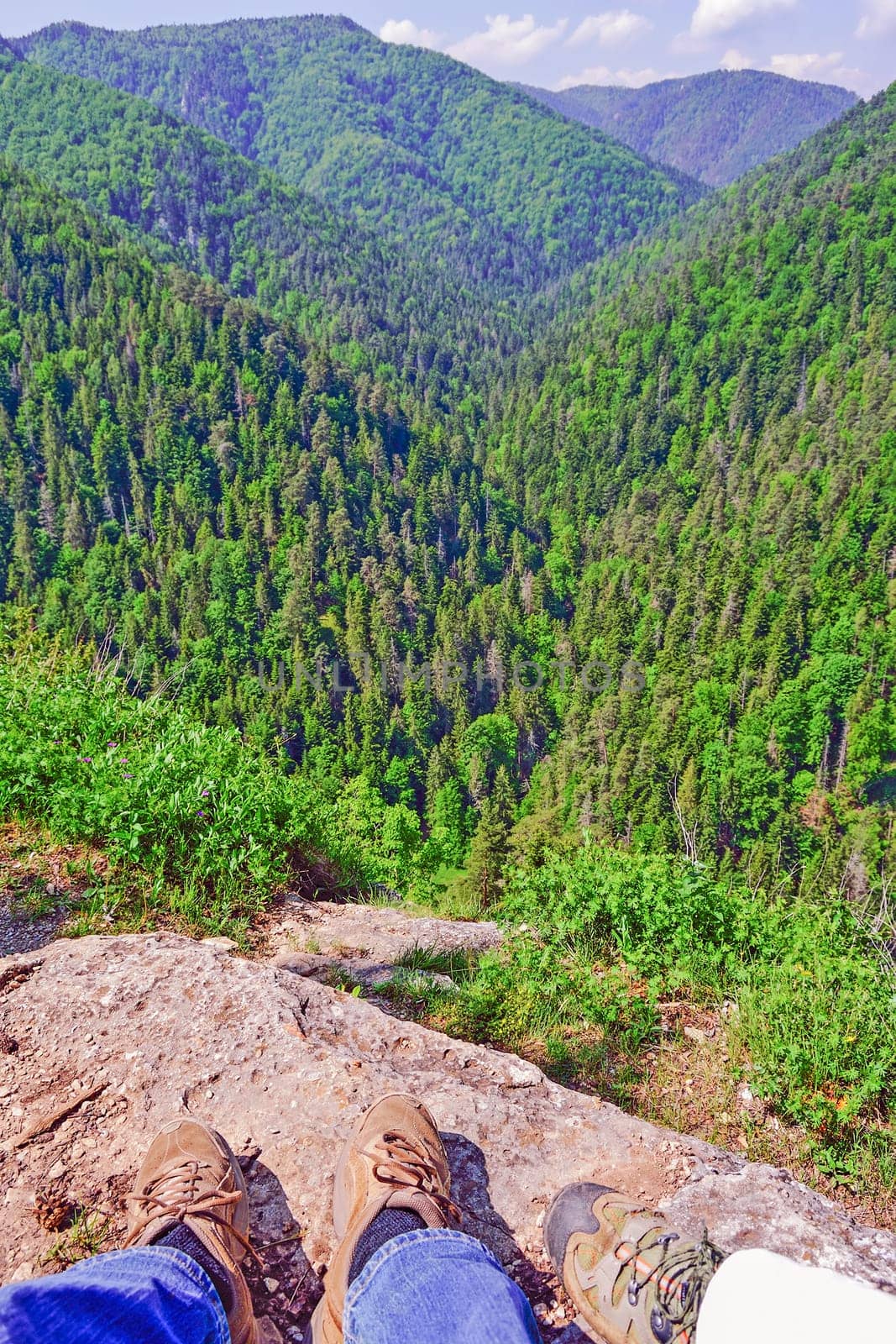 Lookout in Slovak Paradise National Park