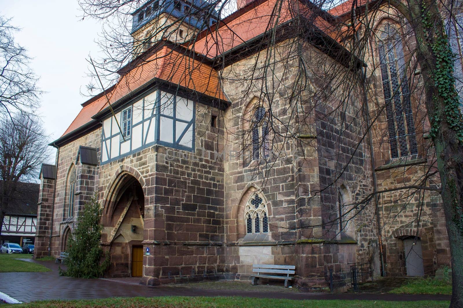 Church in Witzenhausen in the Werra Valley in Germany, Hessen