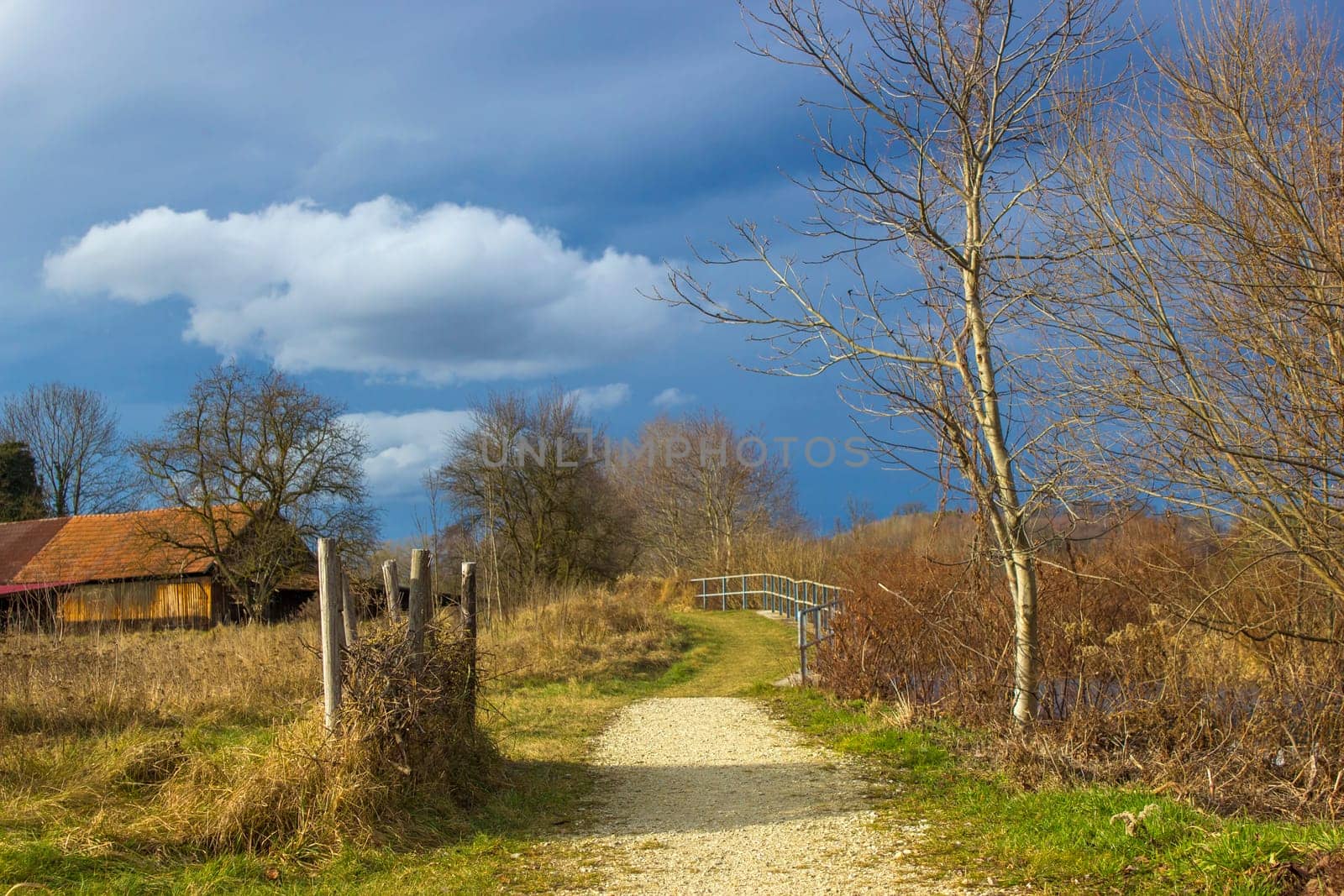 Landscape in Bad Erlach in Lower Austria