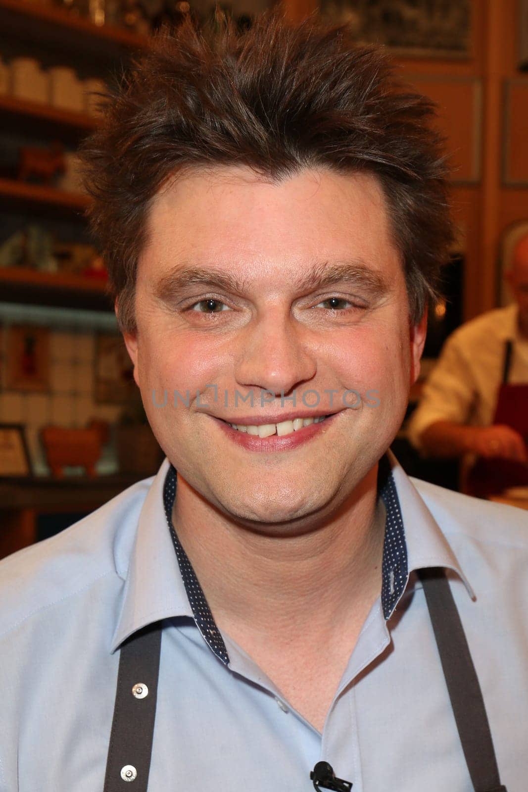 Lutz van der Horst,recording 1 of Lafer,lights,LECKER! (Broadcast on 11.07.) at Studio Stahltwiete,Hamburg,26.04.2015