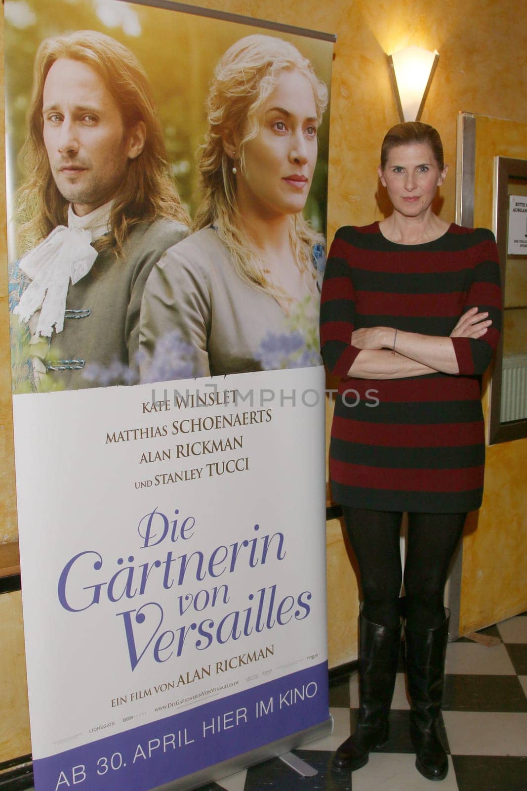 Paula Paul (Andrea Paula Paul),Princess Palatine Actress Paula Paul as guest at the Abaton at the preview of Die Gaertnerin von Versailles,Hamburg,27.04.2015