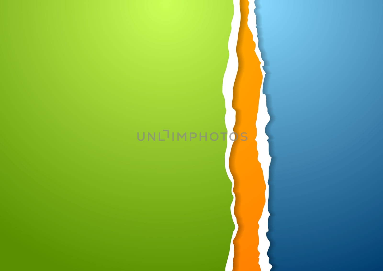Abstract ragged edge paper background. Vector design