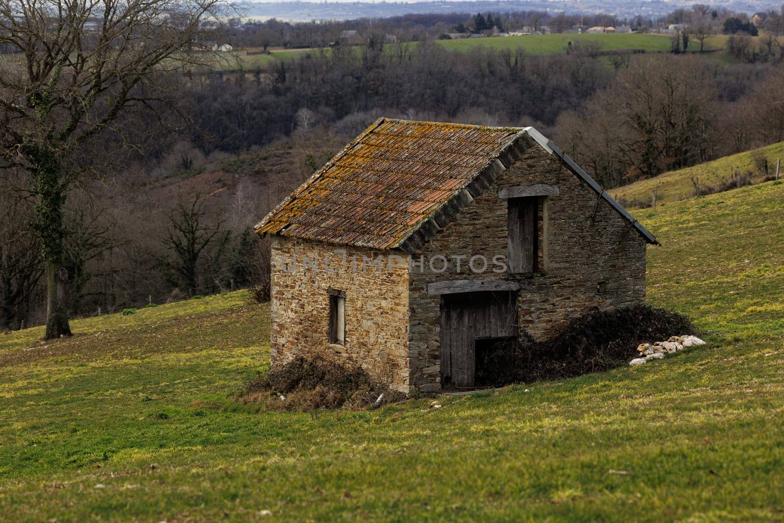 Old house on the hill