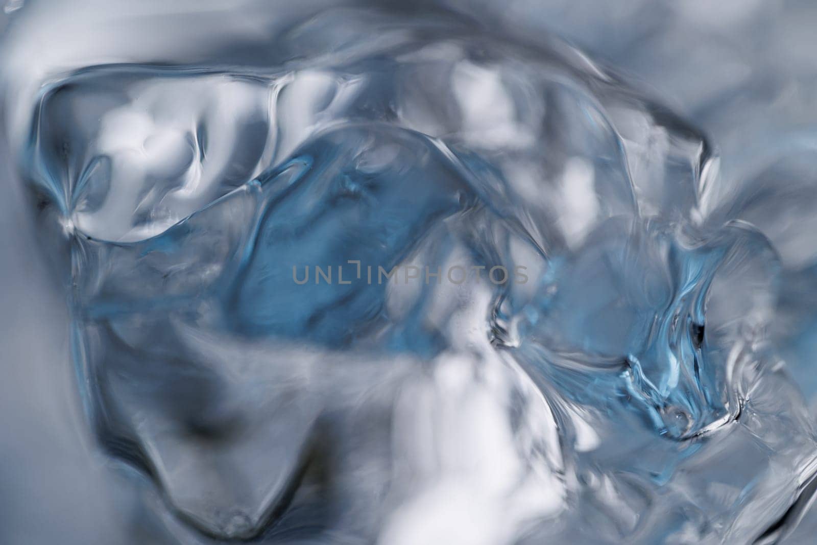 Ice closeup abstract macro water backdrop