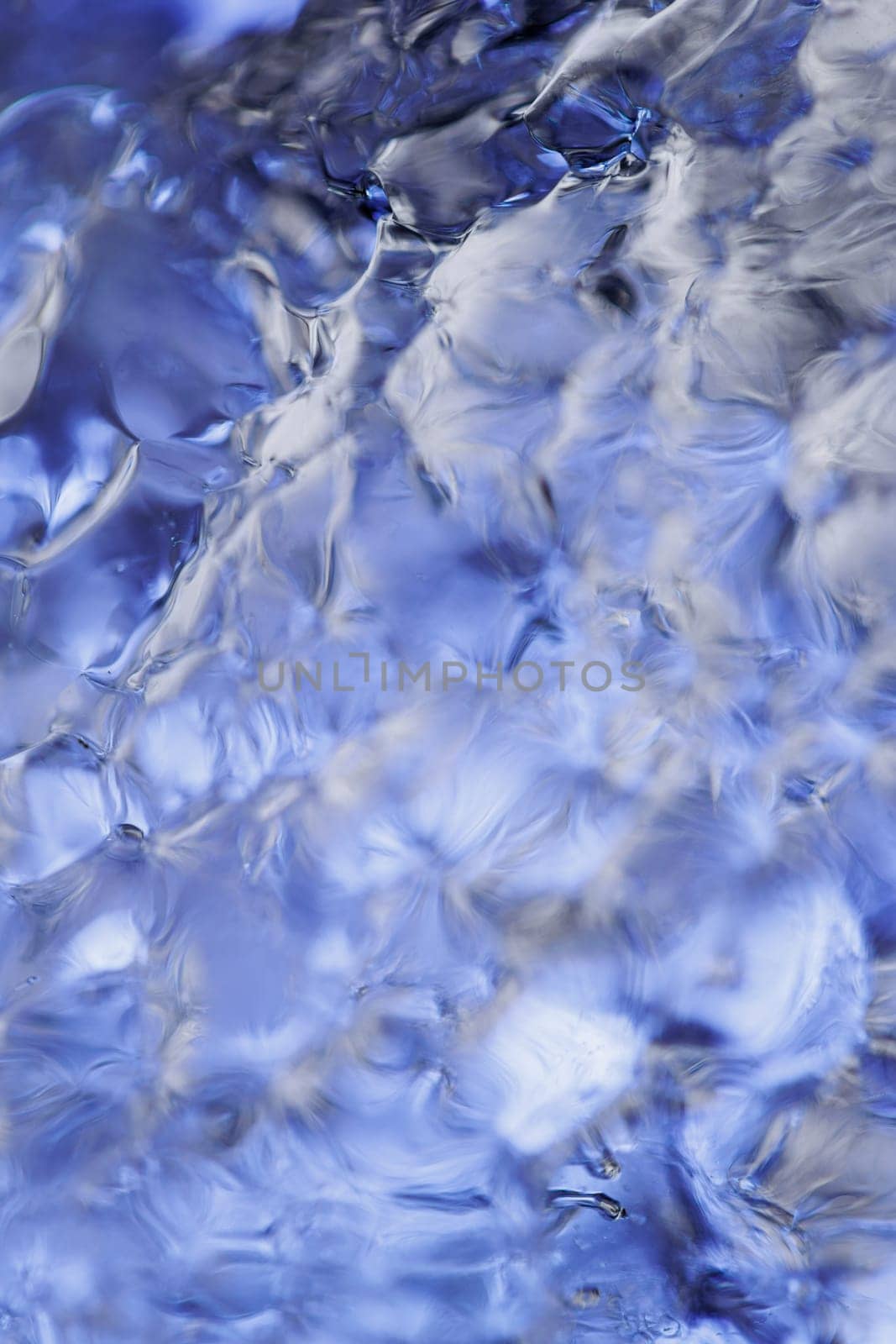 Blue ice cold backdrop