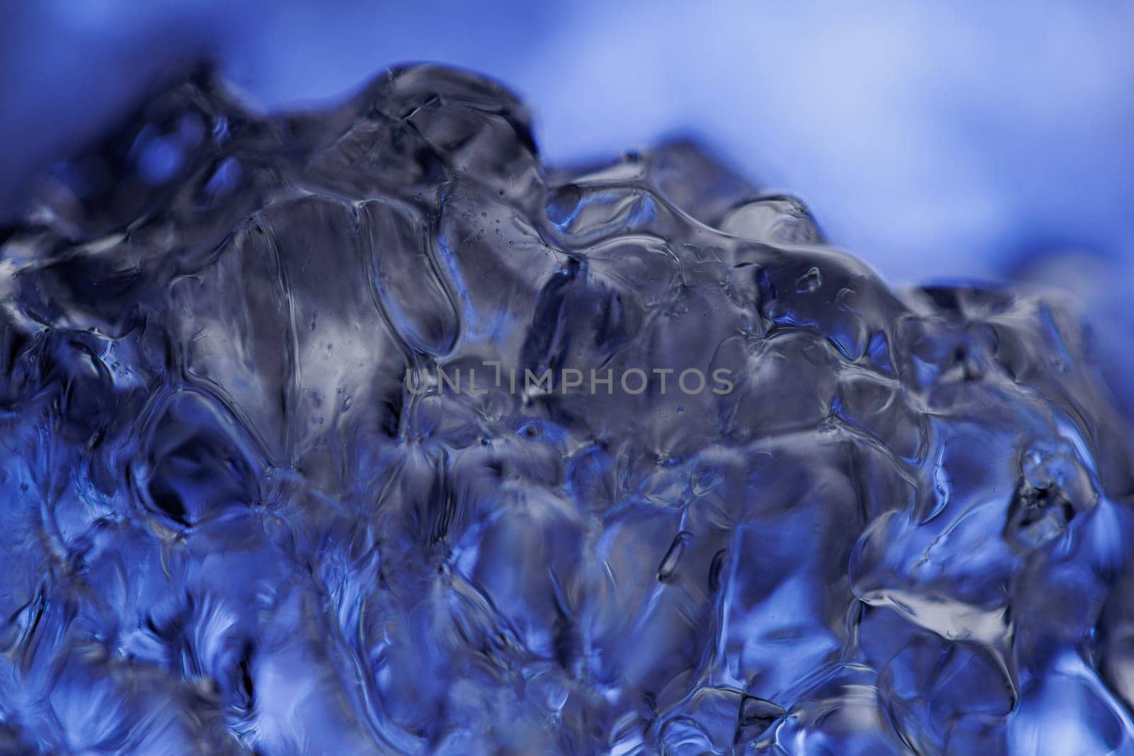 Blue ice cold backdrop