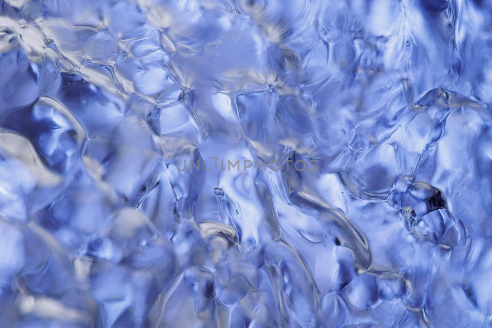 Blue ice cold backdrop