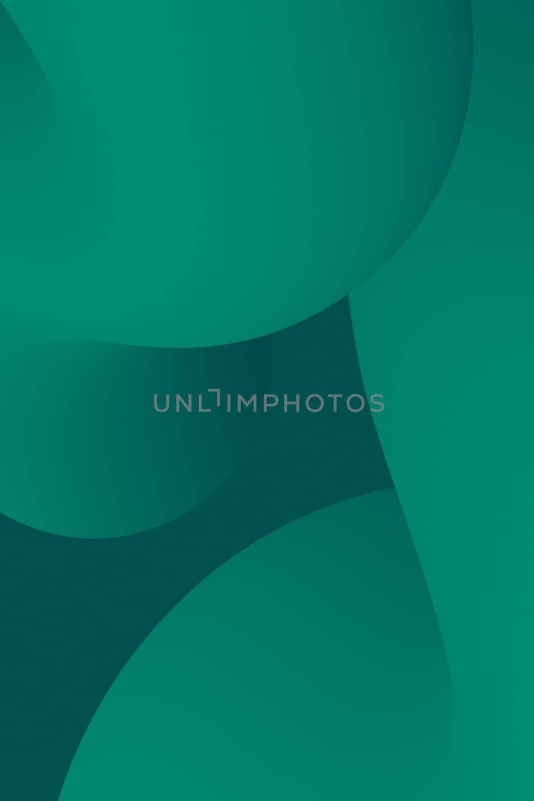 abstract color 3d paper art illustration set. Contrast colors.